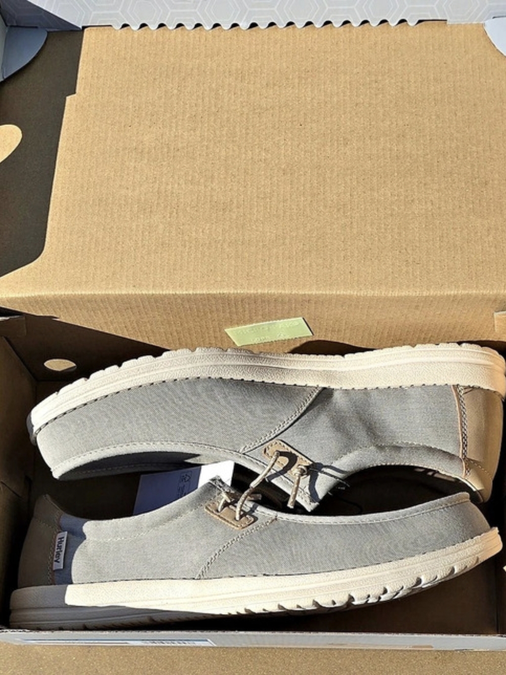 Hurley Nesota Casual Sneaker Men's Tan & Gray US 12